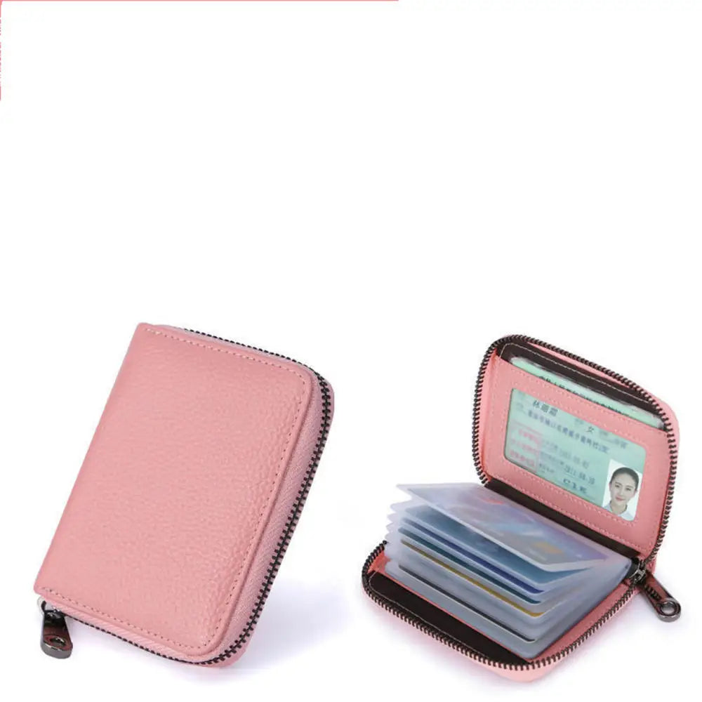 Multi-card Slot Credit Card Bag PU Leather Small Wallet Coin Purse Card Holder Wallets