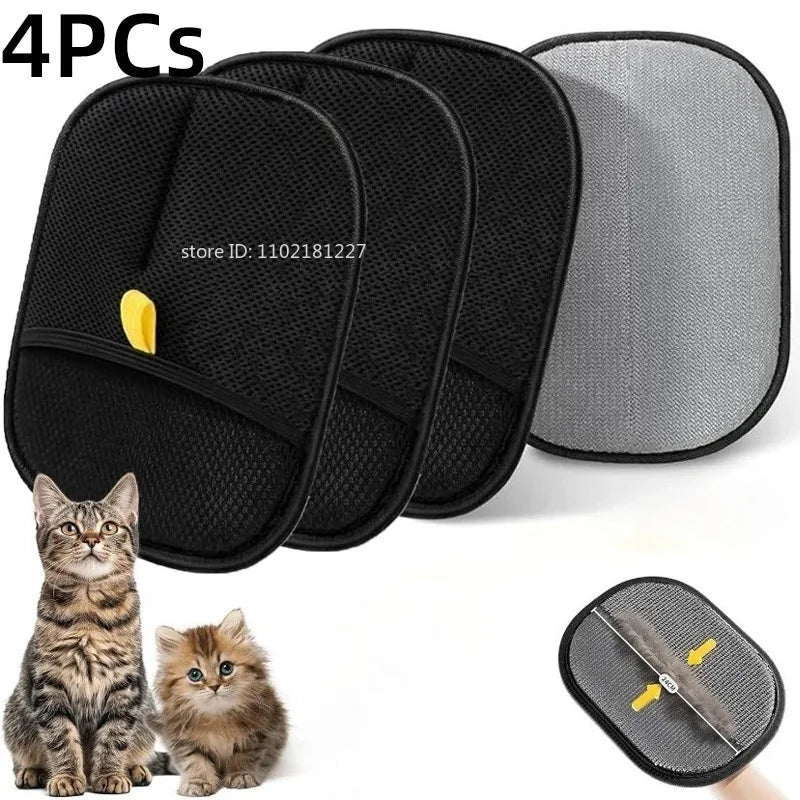 Gant Anti-Poils Double Face Réutilisable Chien & Chat — 3+1 OFFERT