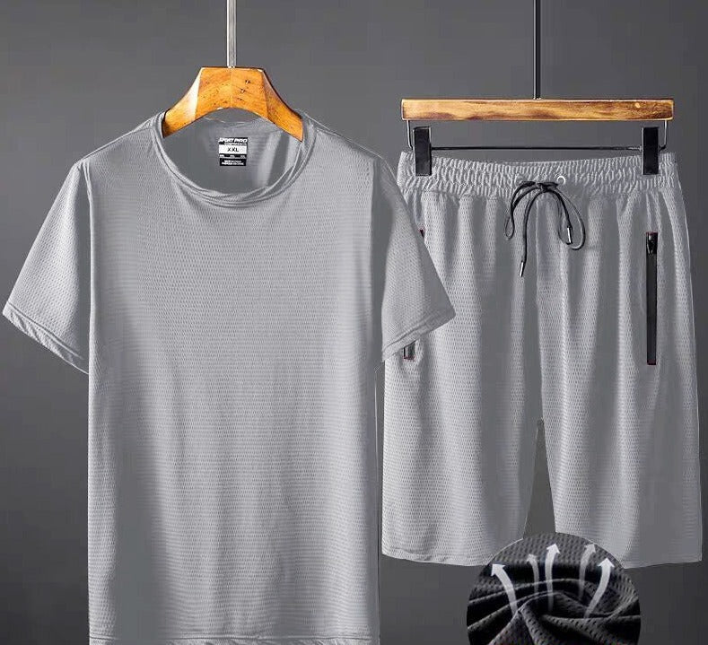 Ensemble T-shirt & Short jogging respirant - Homme
