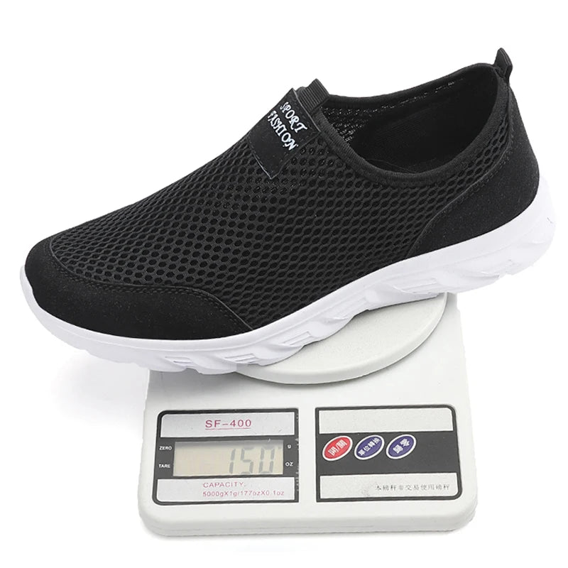 Chaussures Slip-On d'Été Légères à Maille Respirante - Homme