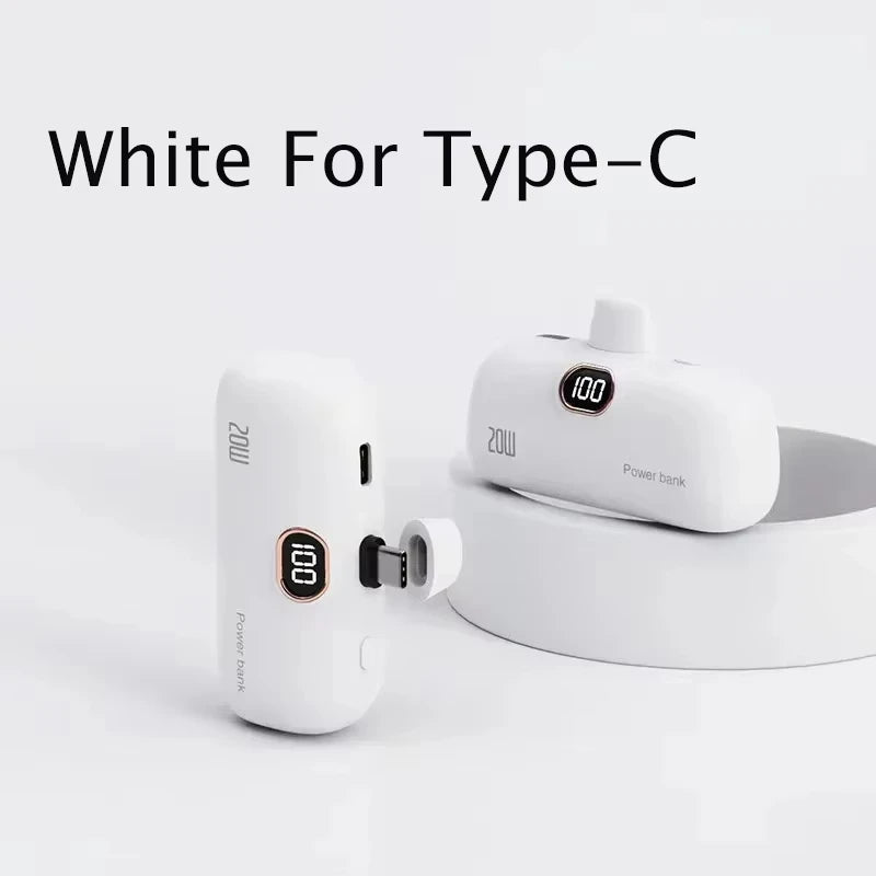 Batterie Externe Capsule 30000mAh Ultra-Rapide