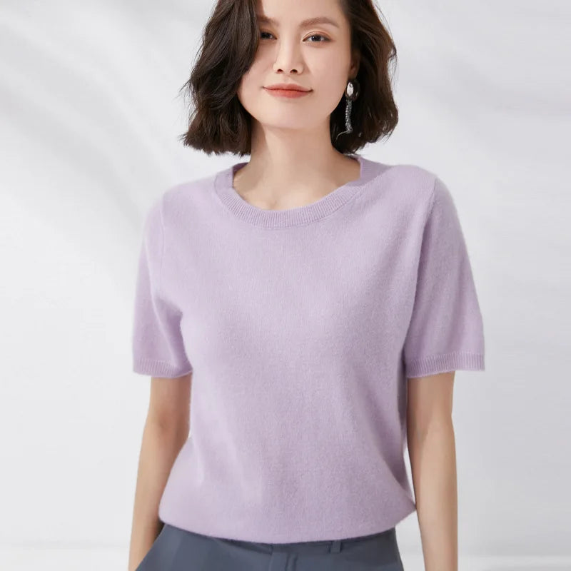 Top Classique Tricoté Femme – Plusieurs Couleurs
