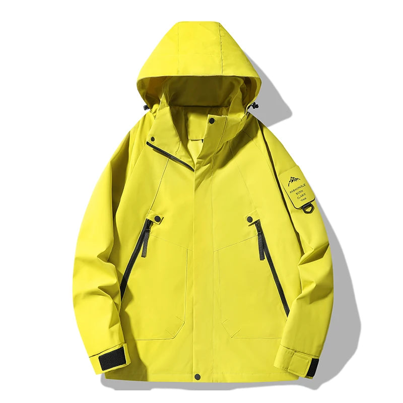 Veste Imperméable Unisexe - Résistance et Confort Extérieur