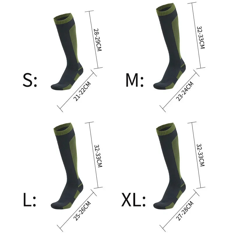 Chaussettes Imperméables Hautes pour Randonnée