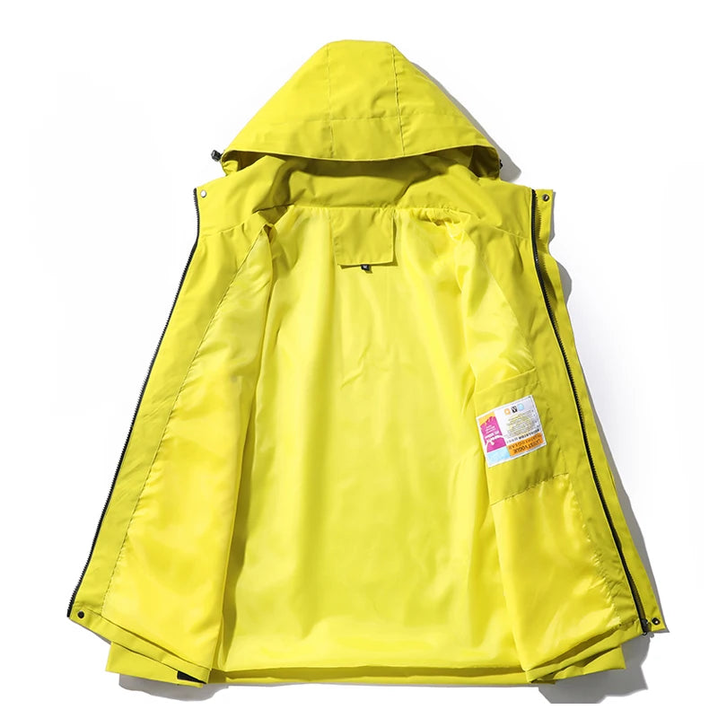 Veste Imperméable Unisexe - Résistance et Confort Extérieur