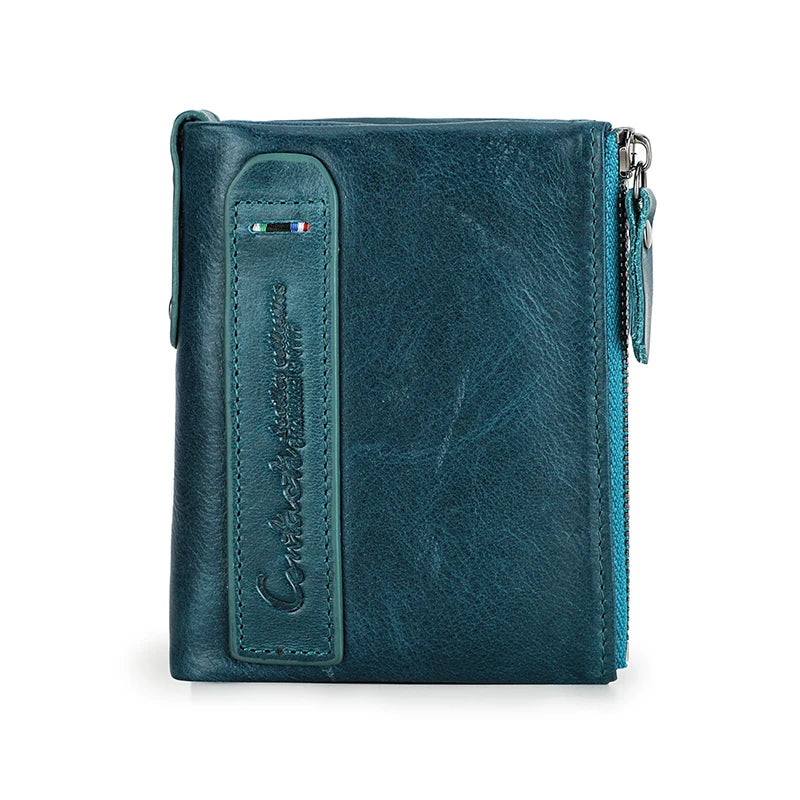 Portefeuille Vintage en Cuir véritable - Grande Capacité
