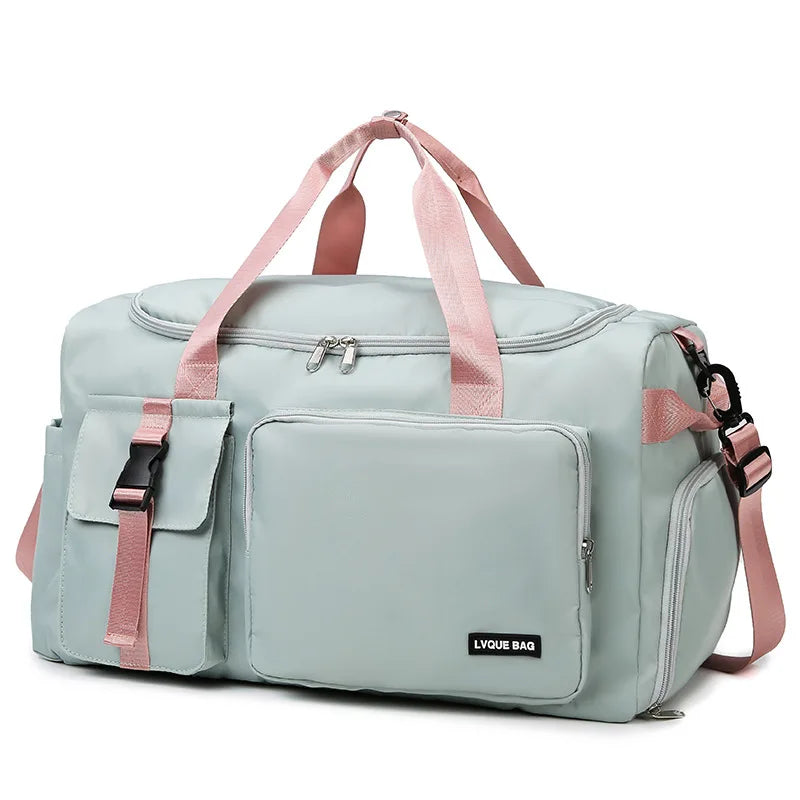 Sac de voyage et de sport multipoches 2 en 1