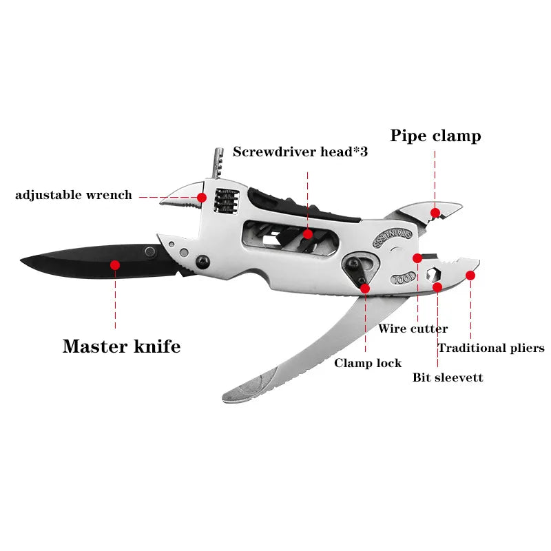 Couteau Suisse de Survie Multi-outils