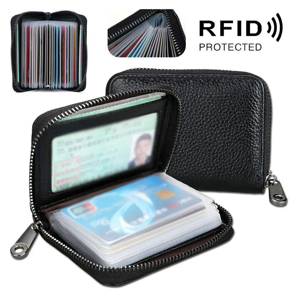 Multi-card Slot Credit Card Bag PU Leather Small Wallet Coin Purse Card Holder Wallets