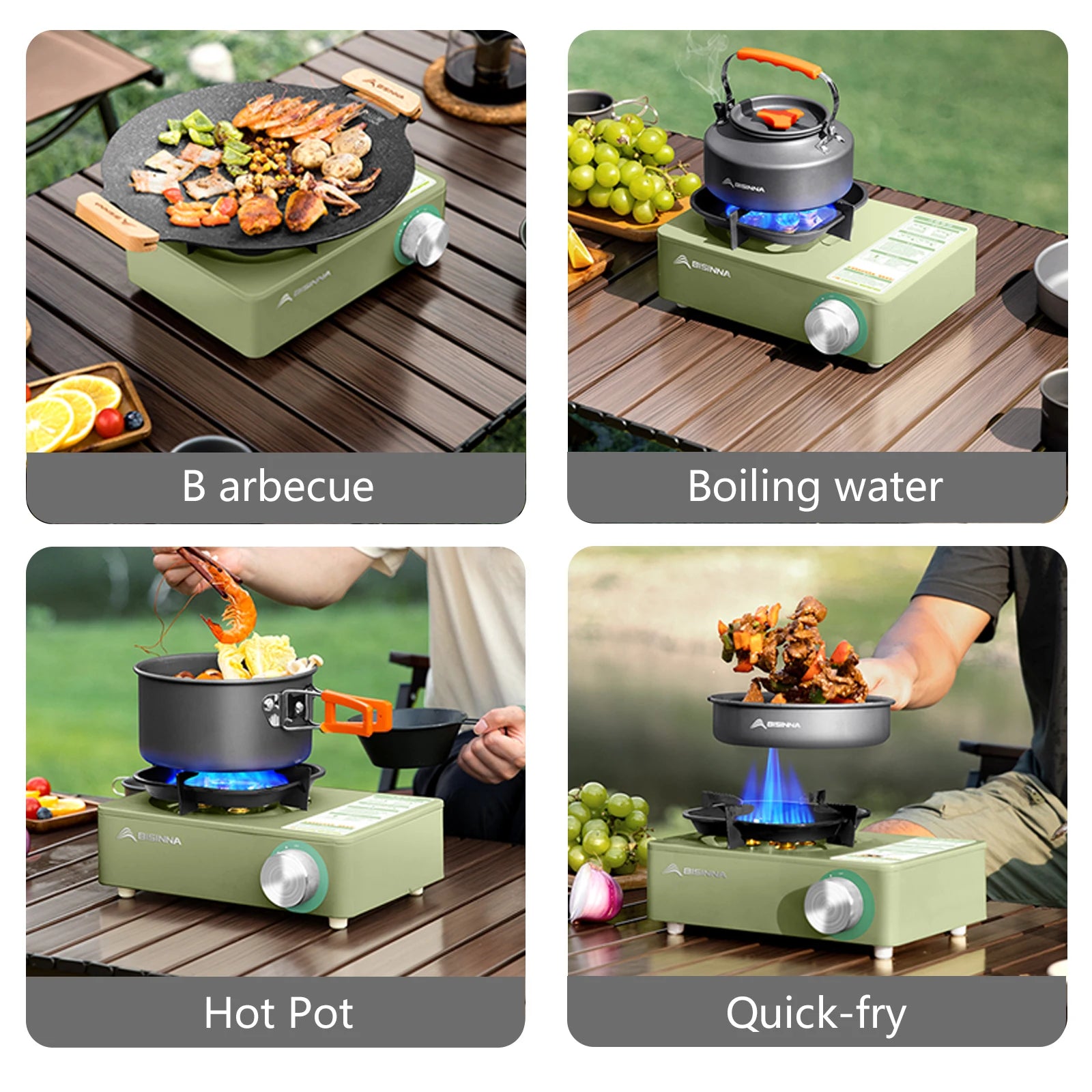 Cuisinière à Gaz de Camping 5800W