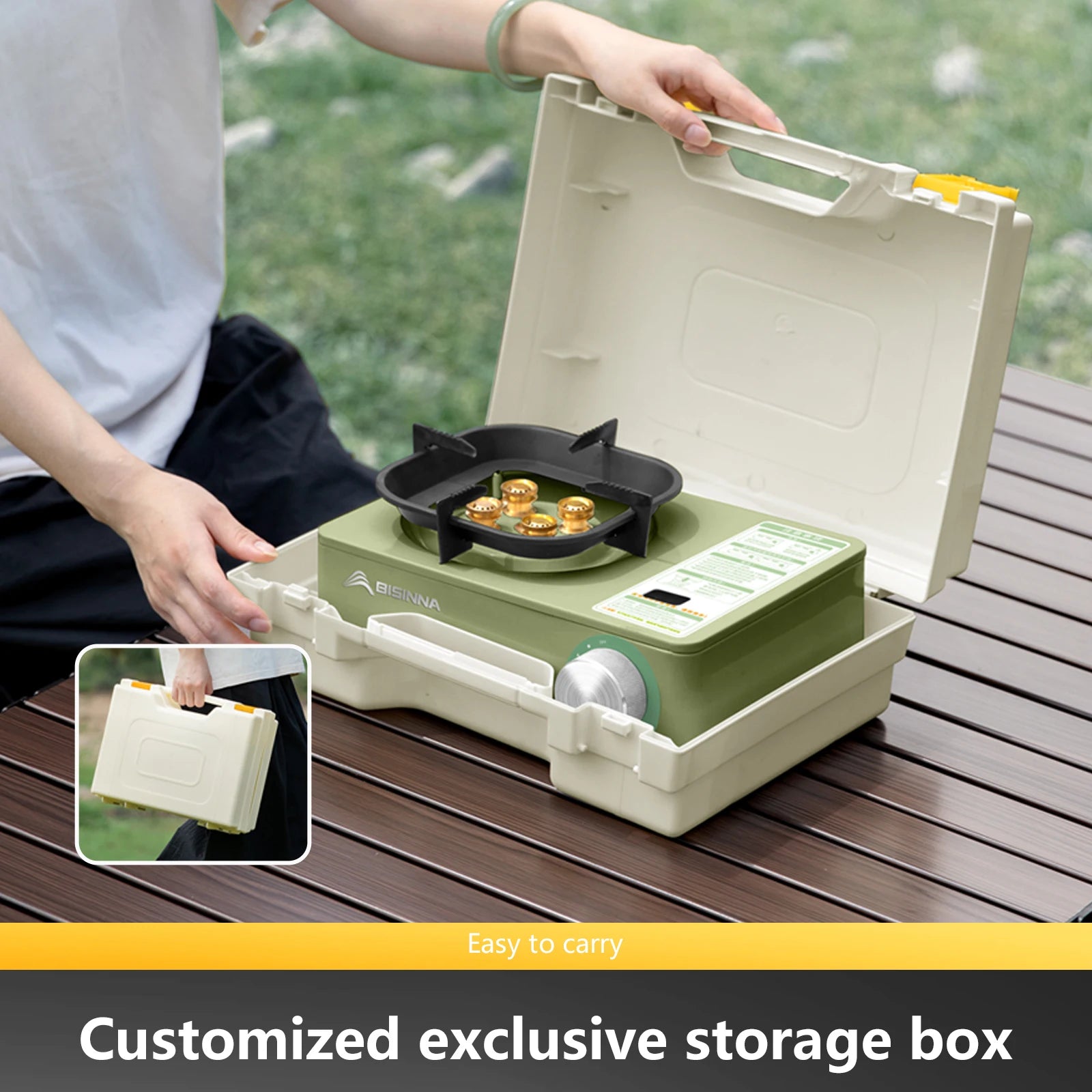 Cuisinière à Gaz de Camping 5800W