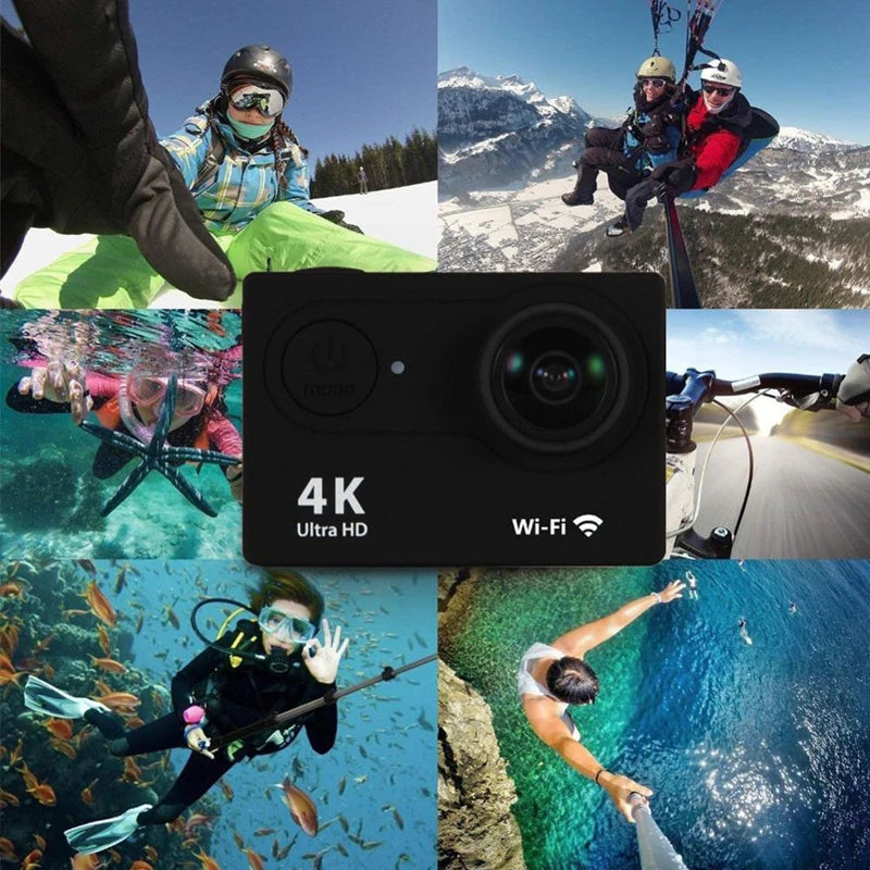 Mini caméra d'aventure Photos et Vidéo - Waterproof