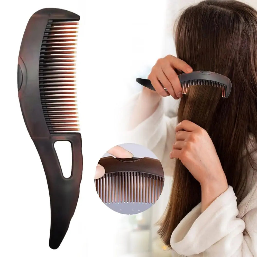 Peigne Anti-Pellicules Auto-nettoyant & Antistatique