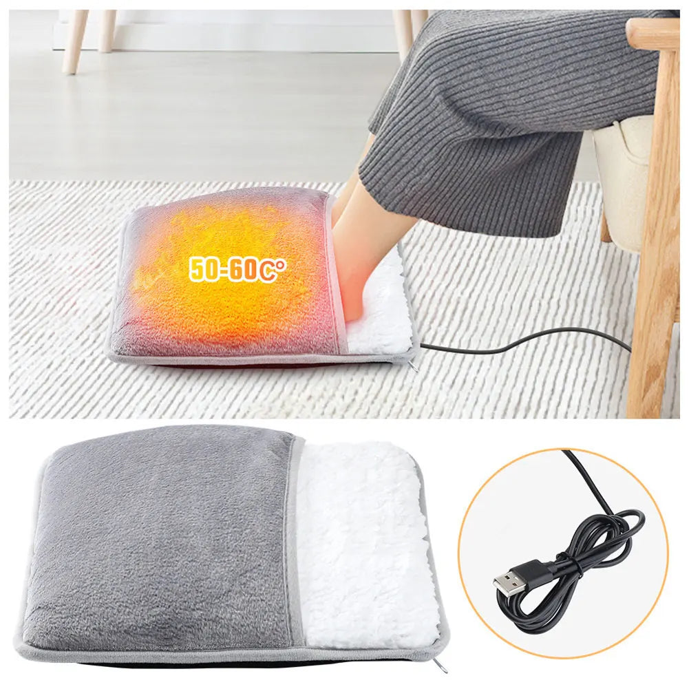 Mini Tapis Chauffant pour Pieds USB