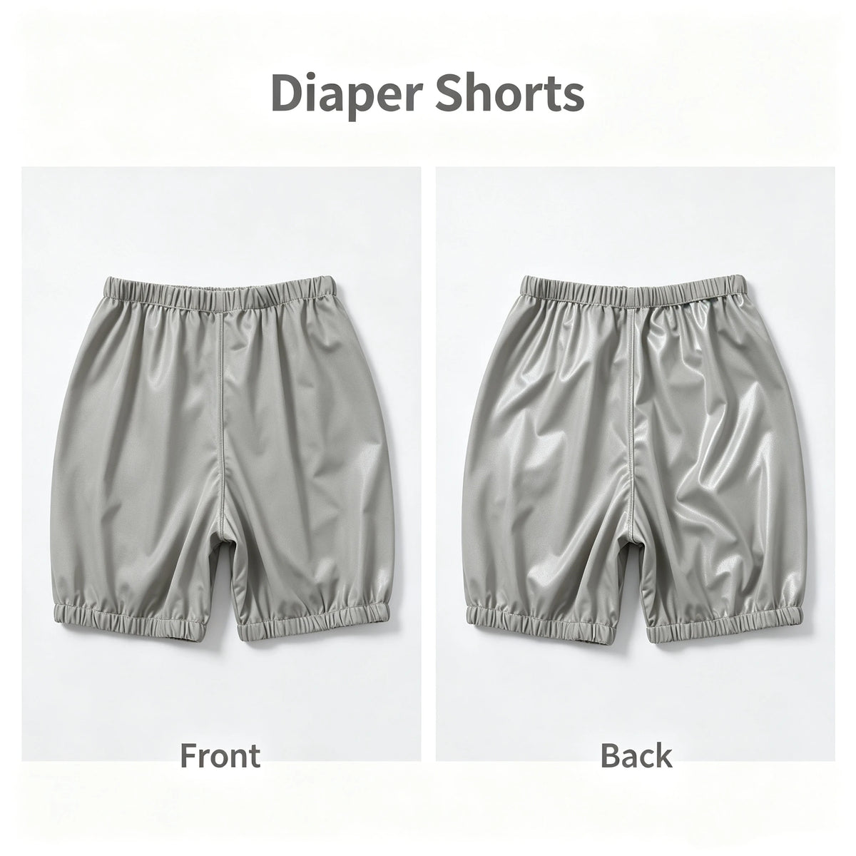 Short d’Incontinence Doux & Réutilisable pour Adultes - Protection Anti-Fuites Imperméable
