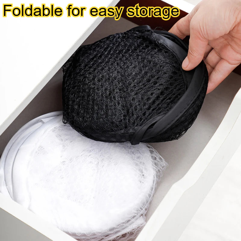 Grand Panier à Linge en Maille Pop-up et Pliable