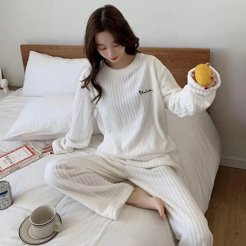 Pyjama d'hiver en Flanelle Ultra Chaud