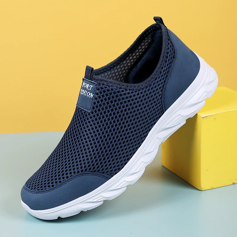 Chaussures Slip-On d'Été Légères à Maille Respirante - Homme
