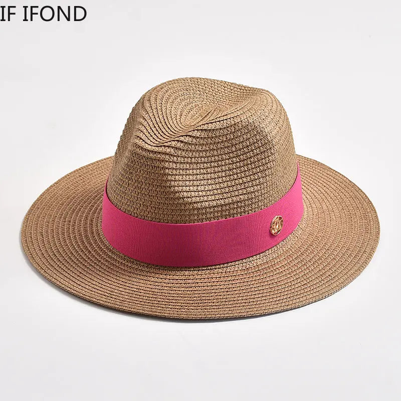Chapeau d'été en Paille - Protection UV