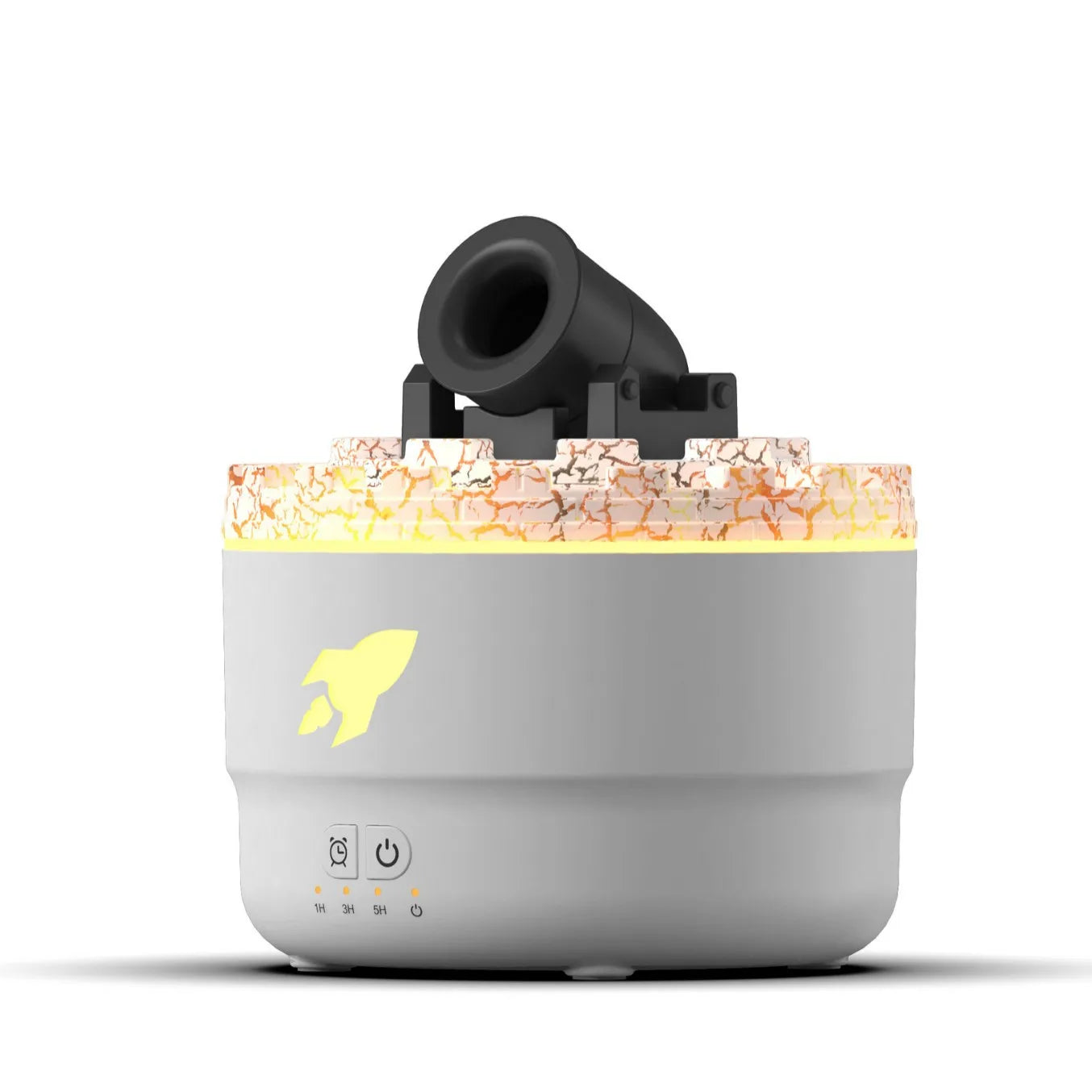 Humidificateur d'Aromathérapie Design Canon Volcanique