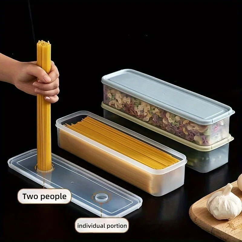 Lot de 4 Boîtes de Rangement pour Réfrigérateur – Conteneurs Alimentaires Rectangulaires Réutilisables pour Fruits, Légumes...