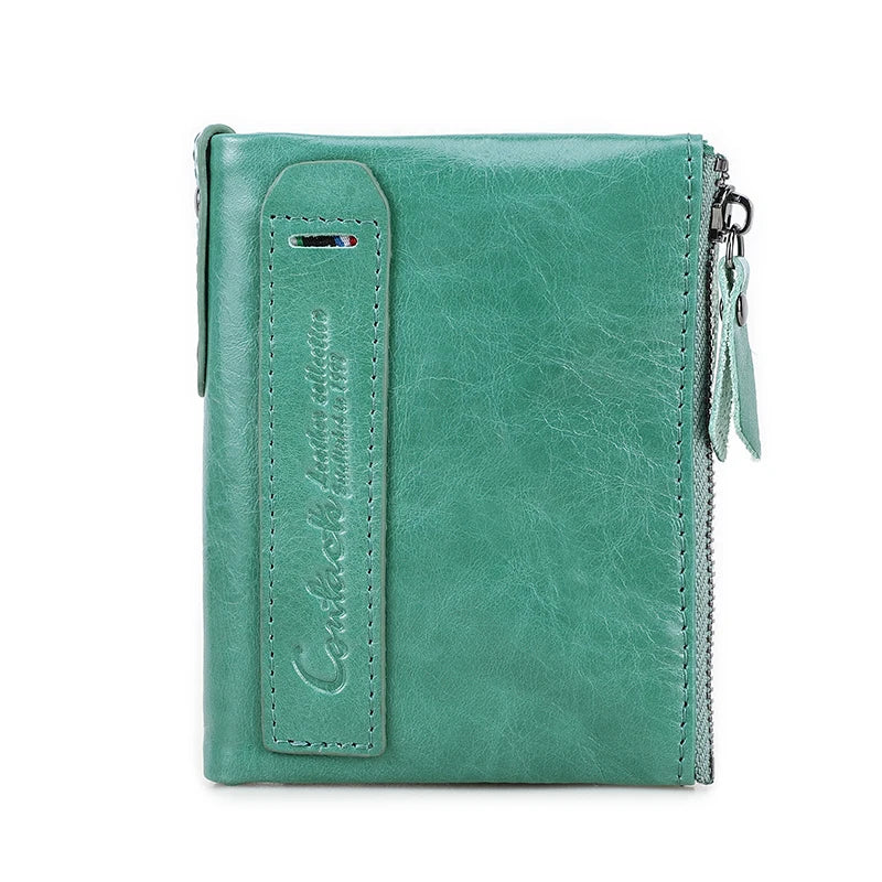 Portefeuille Vintage en Cuir véritable - Grande Capacité