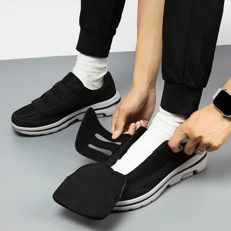 Chaussures Souples à Ouverture Large - Pieds Douleurs
