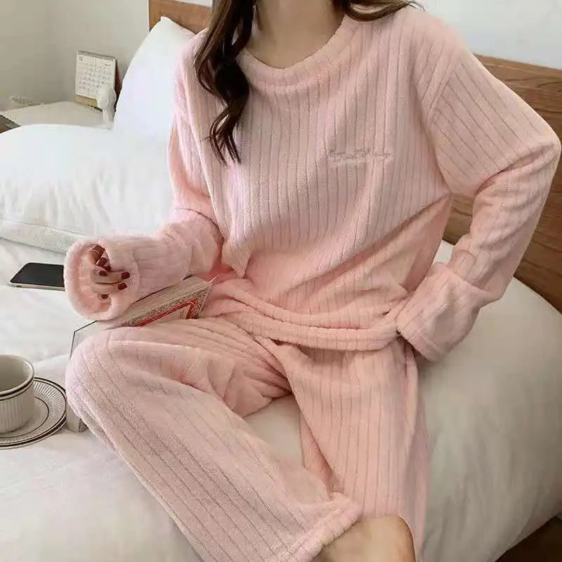 Pyjama d'hiver en Flanelle Ultra Chaud