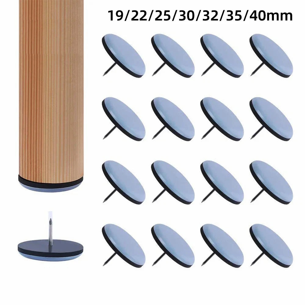 20x Clous Coussinets coulissants pour pieds de meubles