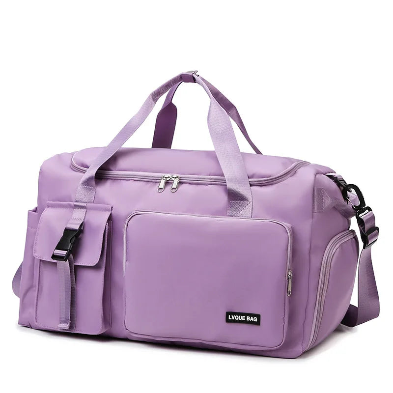 Sac de voyage et de sport multipoches 2 en 1