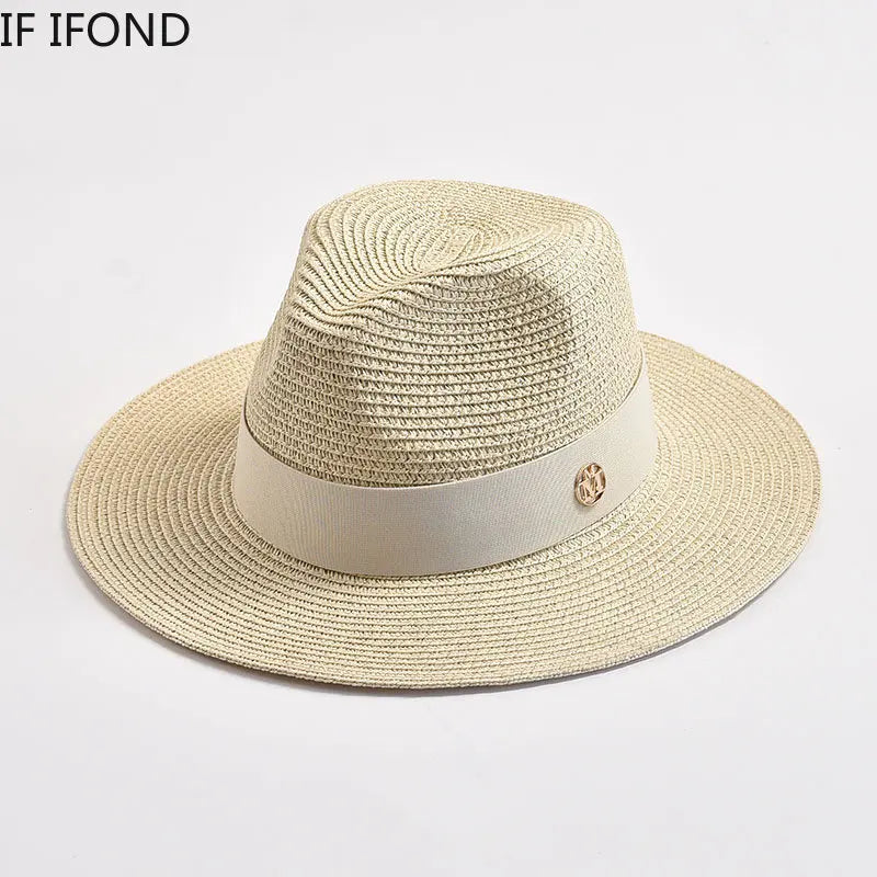 Chapeau d'été en Paille - Protection UV