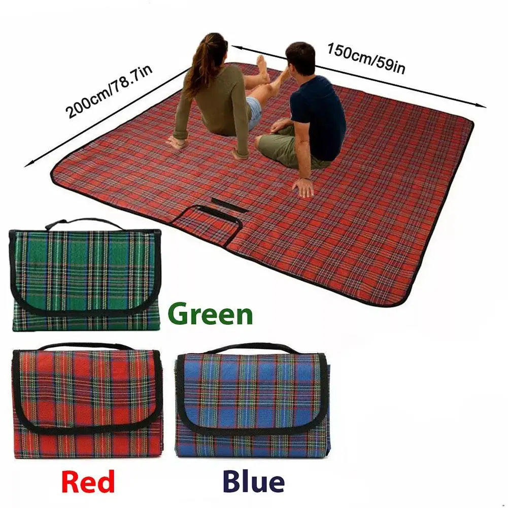 Tapis de Pique-Nique Imperméable & Pliable 200x150