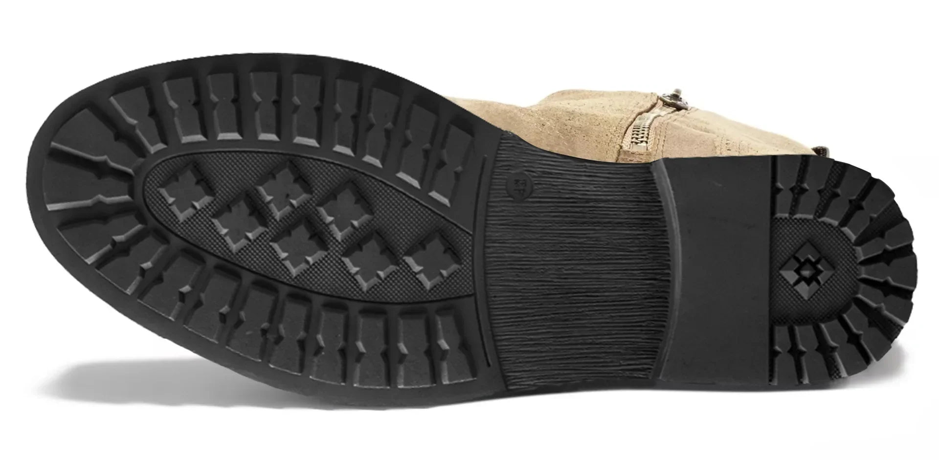 Bottines Chelsea en Cuir Rétro pour Homme