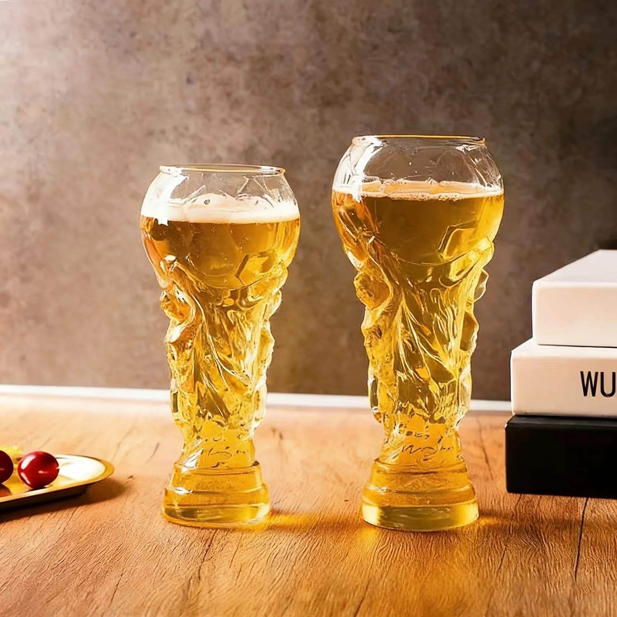 Chope à Bière en Forme de Trophée – Cadeau Original pour Fans de Football