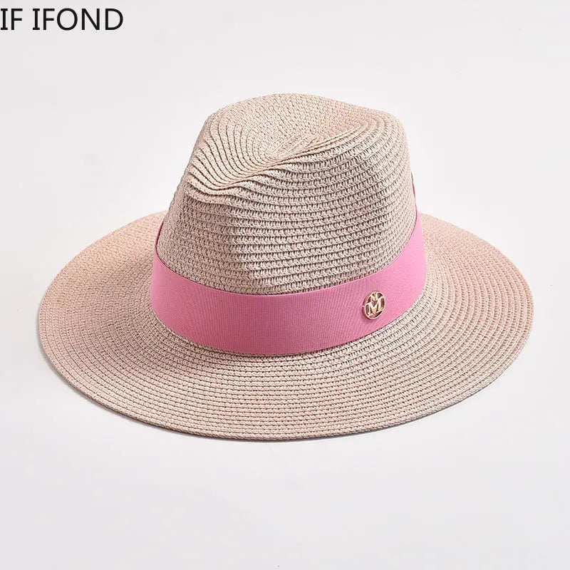 Chapeau d'été en Paille - Protection UV