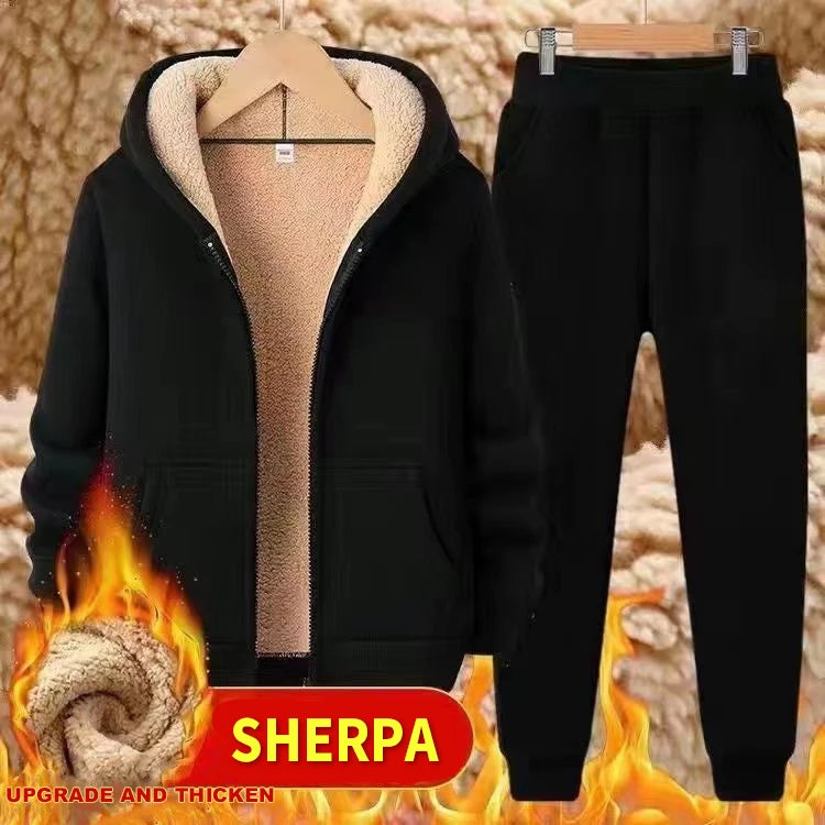 Ensemble survêtement polaire pour homme