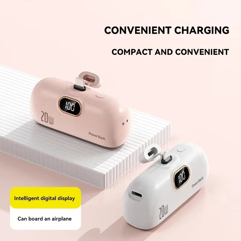 Batterie Externe Capsule 30000mAh Ultra-Rapide