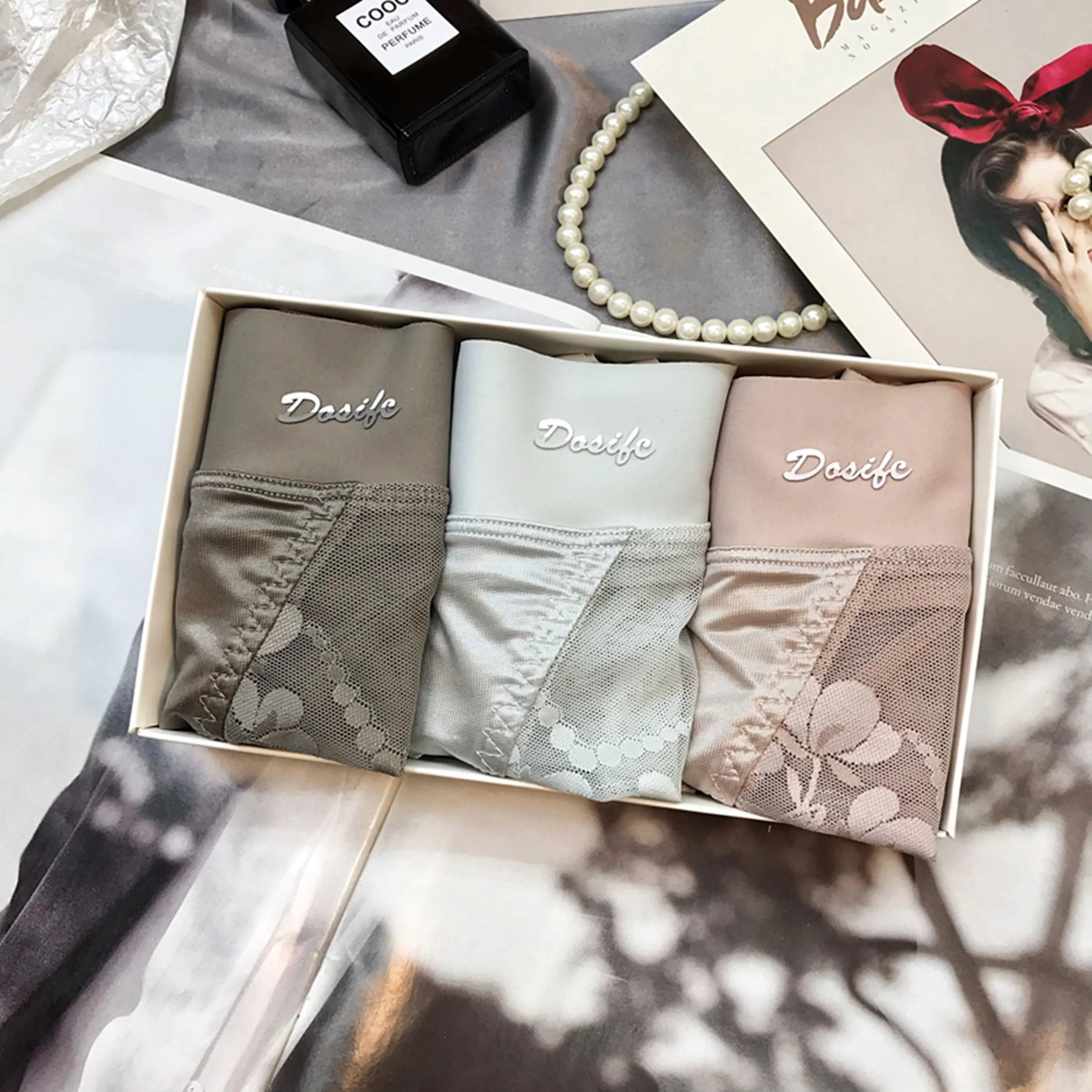 Taupe / Gris / Rose / L,Taupe / Gris / Rose / M,Taupe / Gris / Rose / S