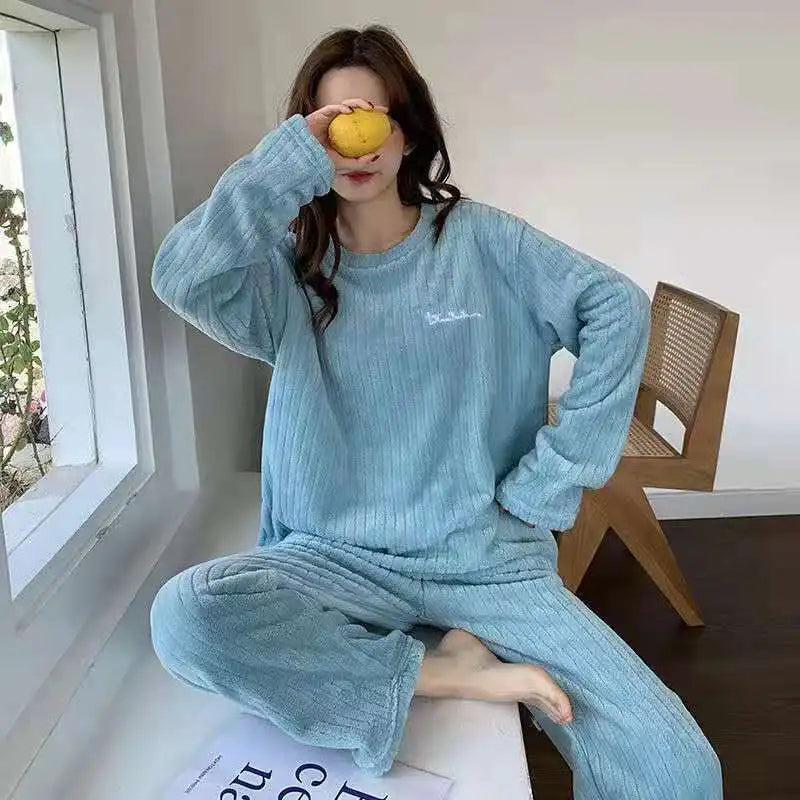 Pyjama d'hiver en Flanelle Ultra Chaud