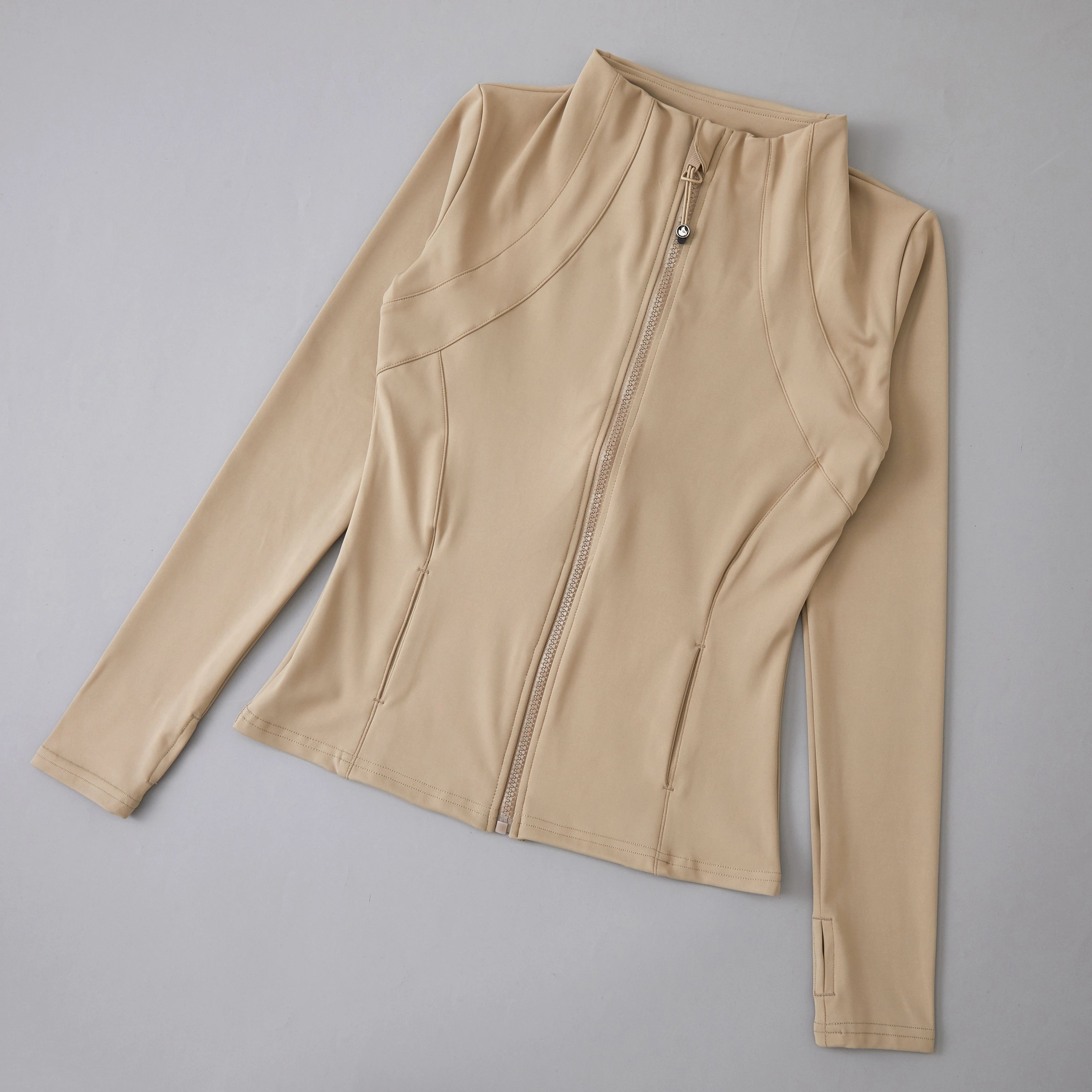 Sweat-shirt coupe-vent à manches longues pour femmes