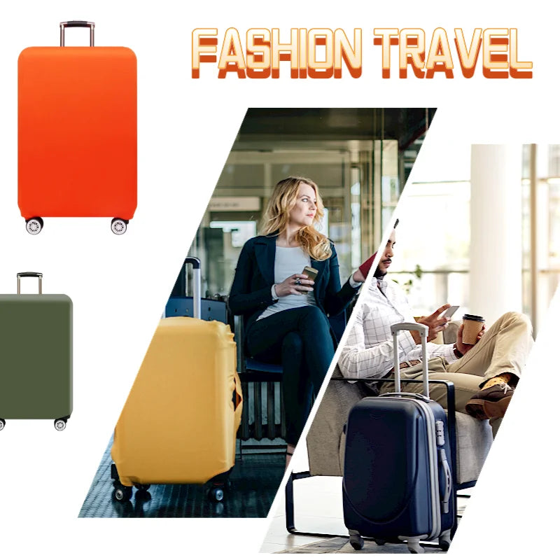 Housse Valise Colorée – Tissu Épais Anti-Rayures