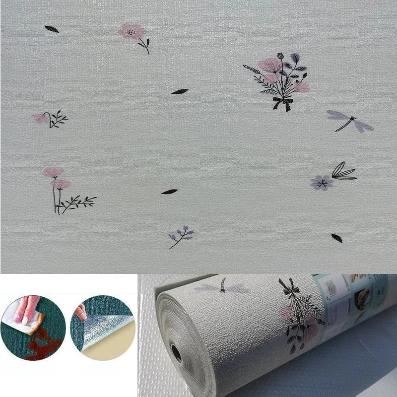Petite libellule / 1Pcs50cmX3m,Petite libellule / 1Pcs50cmX10m,Beige clair / 1Pcs50cmX3m,Beige clair / 1Pcs50cmX10m