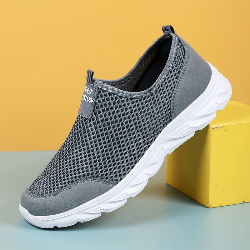 Chaussures Slip-On d'Été Légères à Maille Respirante - Homme