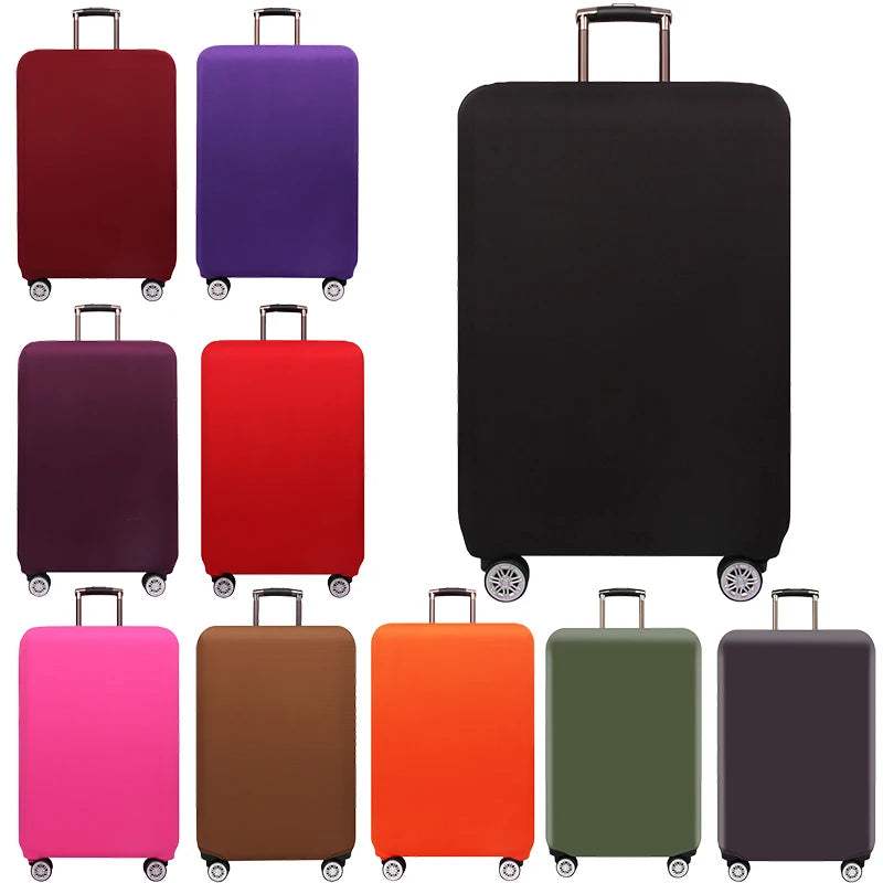 Housse Valise Colorée – Tissu Épais Anti-Rayures