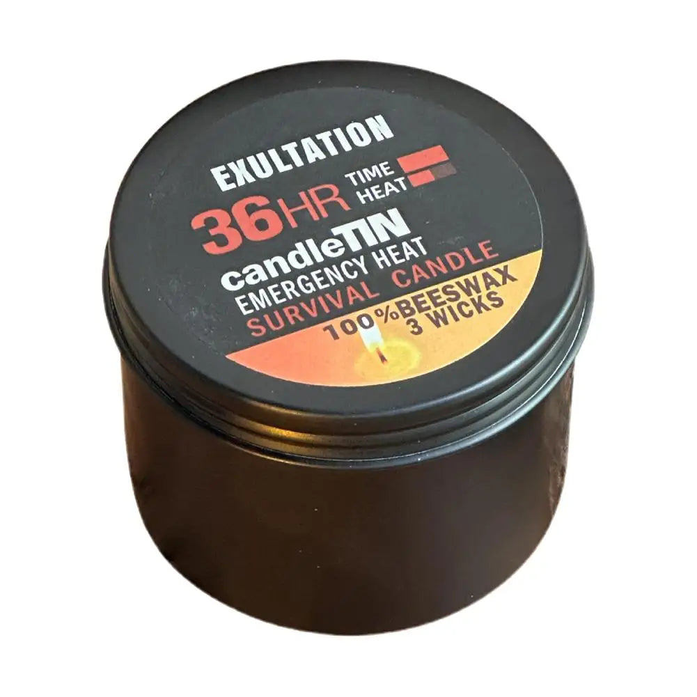 Bougie d'Urgence à 3 Mèches Longue Durée 36H - 1 ACHETÉE = 1 OFFERTE