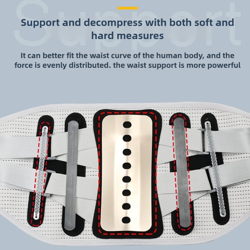 Ceinture de Maintien Lombaire Respirante Réglable — Soulagement Mal de Dos
