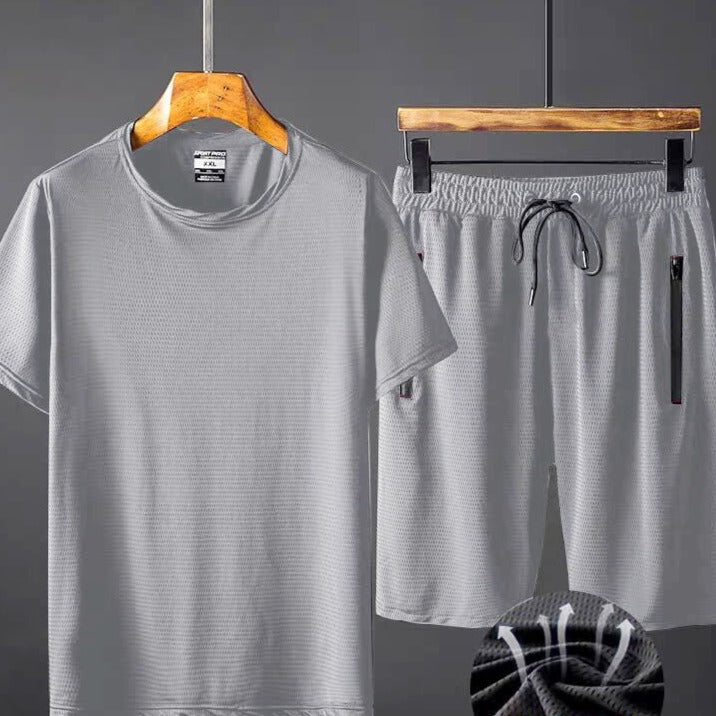 Ensemble T-shirt & Short jogging respirant - Homme