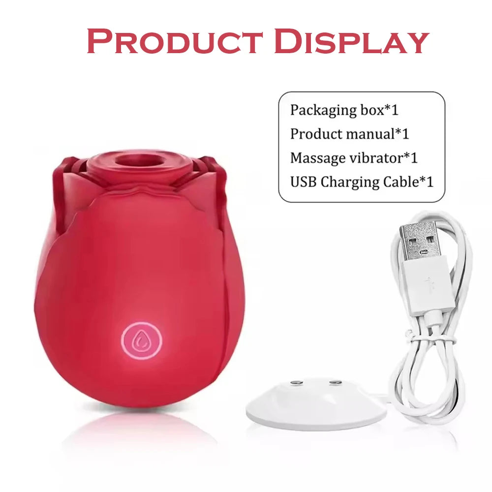 FLOWER - Stimulateur Féminin Multifonction Rechargeable – Massage Intime et Bien-Être Personnel