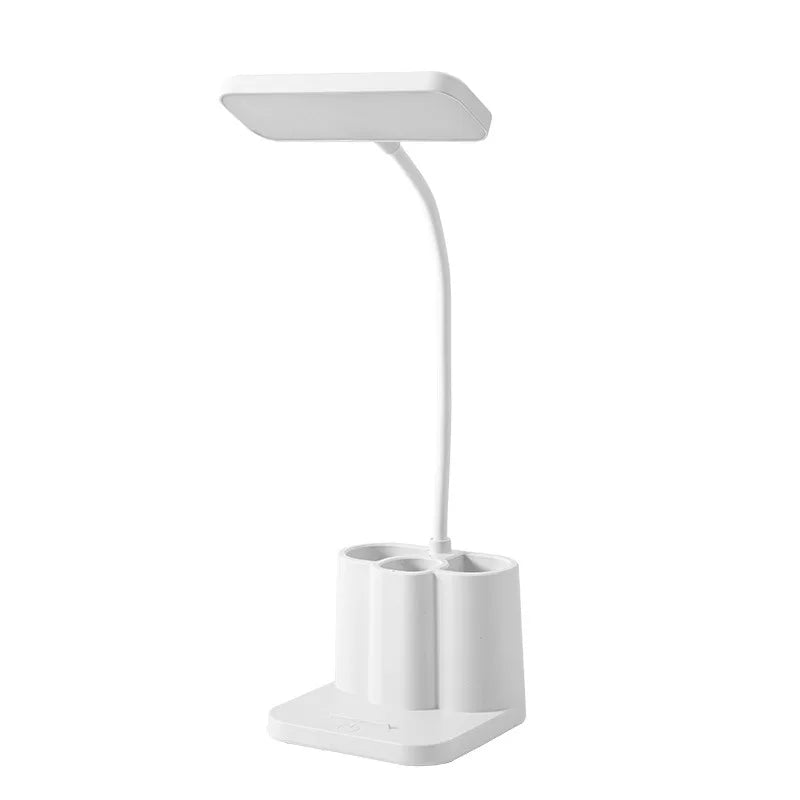 Lampe de Bureau LED avec Porte Stylos et support téléphone