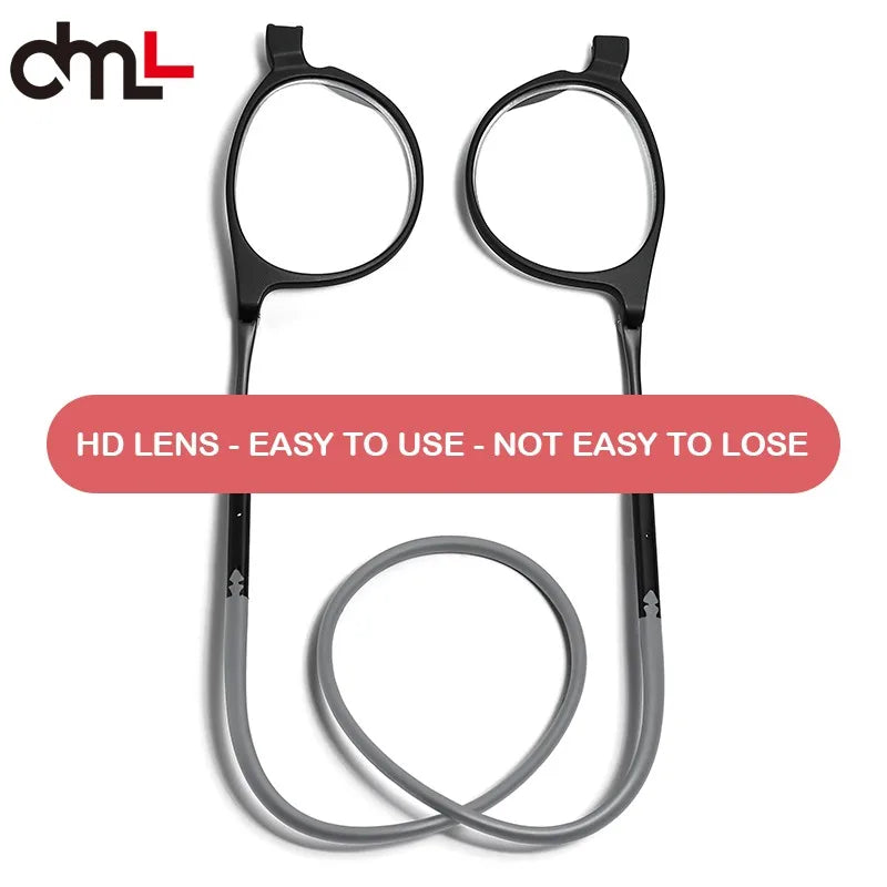 Lunettes de Lecture Fermeture Avant Magnétiques - Cordon Silicone Réglable
